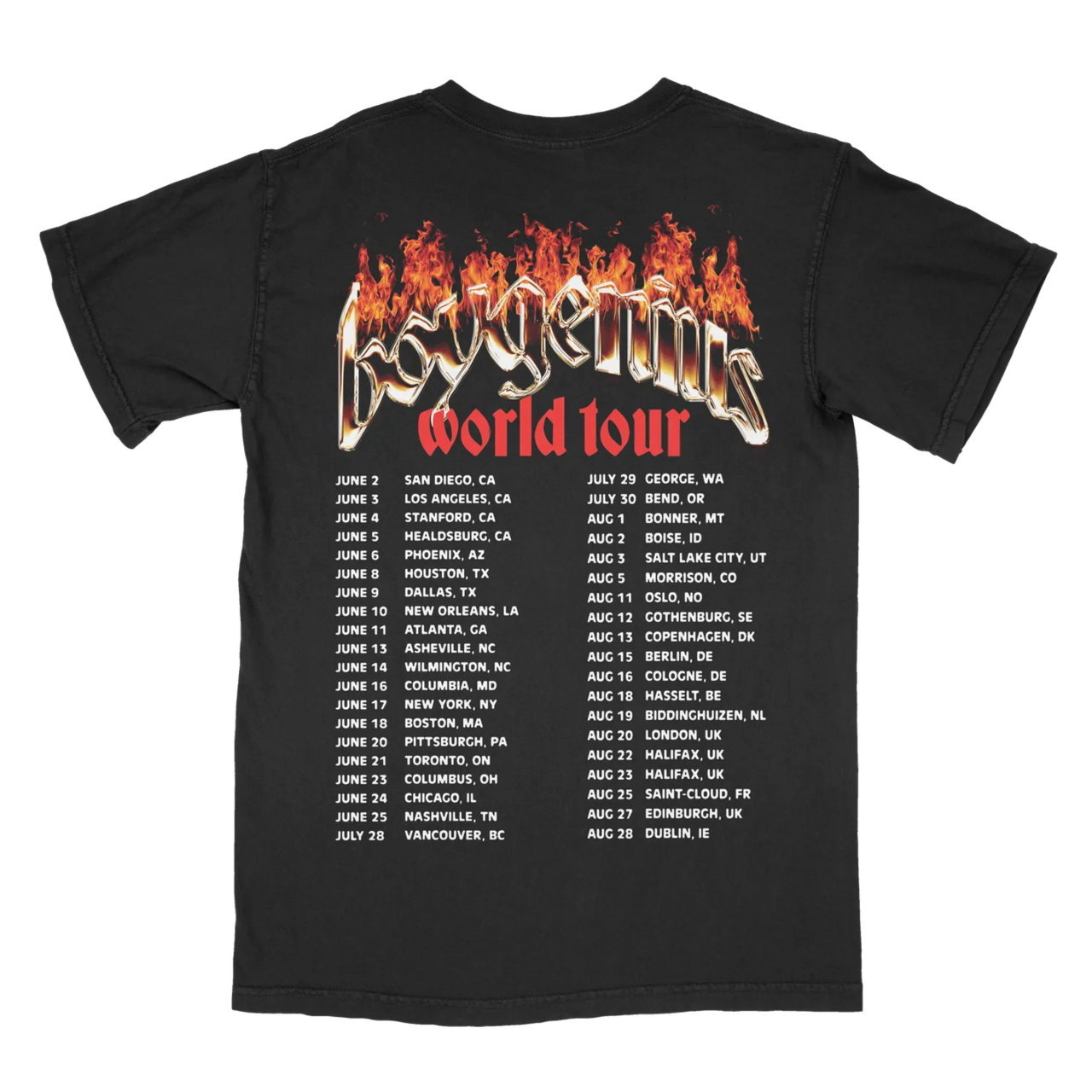 boygenius - World Tour Tee